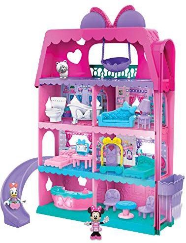 Minnie Mouse - Bow-Tel Hotel - Poppenhuis - Kinderspeelgoed - Met Licht en Geluid