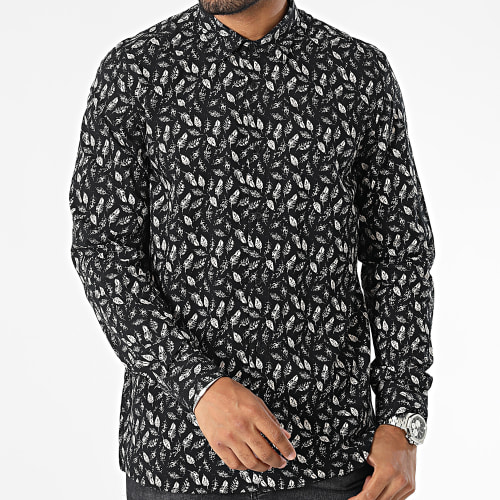 Chemise Manches Longues Toronto MMSL00614 Noir Beige