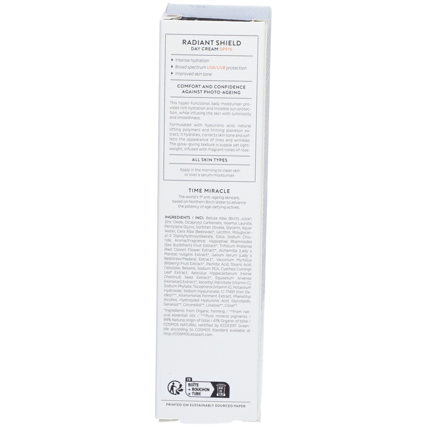 Madara TIME MIRACLE Radiant Shield Tagescreme SPF15 40 ml