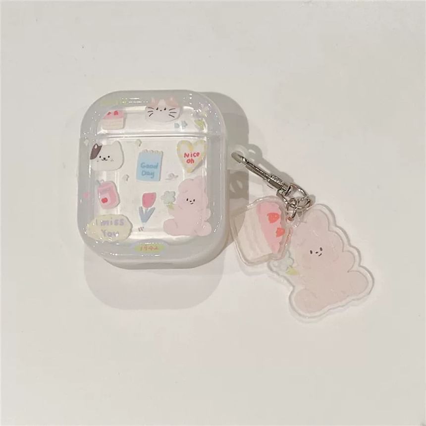 Karnemelk - Konijn AirPods / Pro oortelefoonhoesje