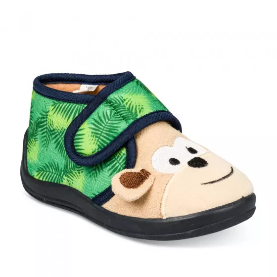 Chaussons VERT CHARLIE & FRIENDS