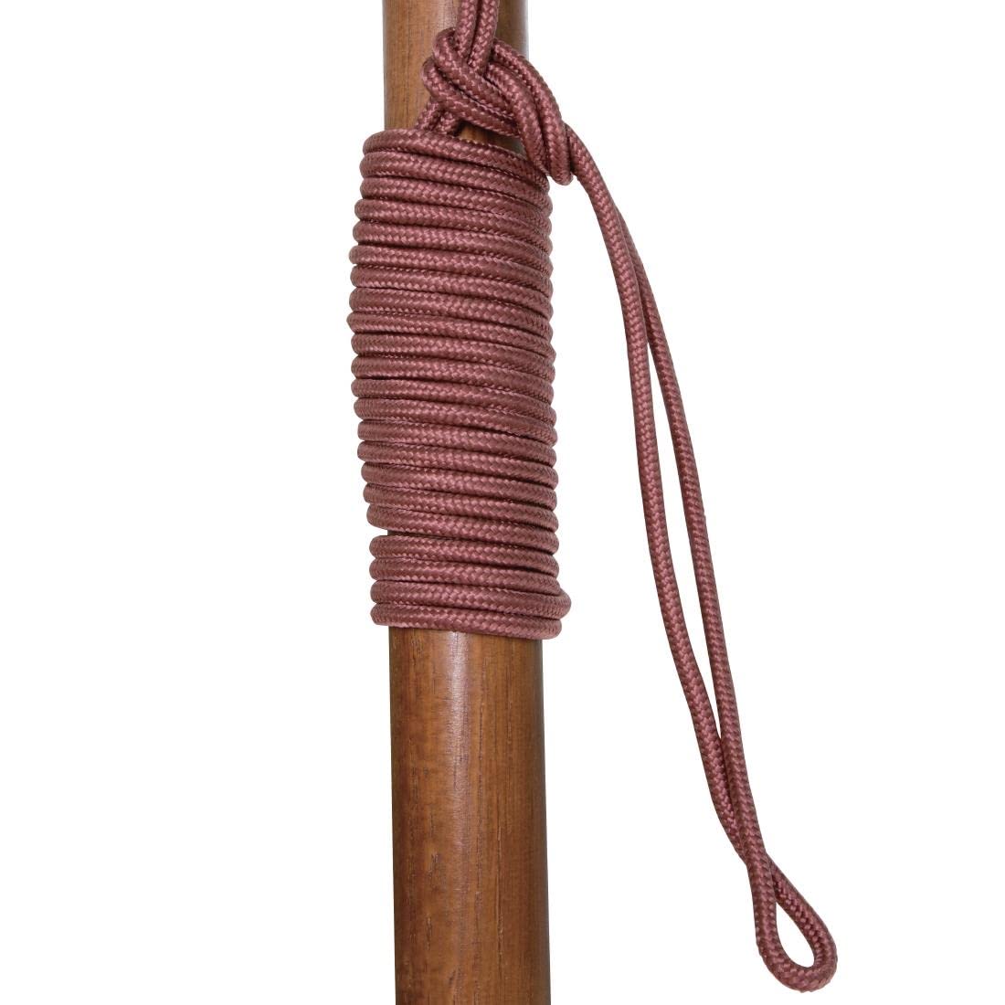 Bolero runder Sonnenschirm, Terrasse, Garten, Sonnenschutz, 3 Meter Durchmesser, Farbe: Creme, Größe: 2,37 (H) x 2,5 (Durchmesser) m, 38 mm Stangendurchmesser, Sockel separat erhältlich, CB513