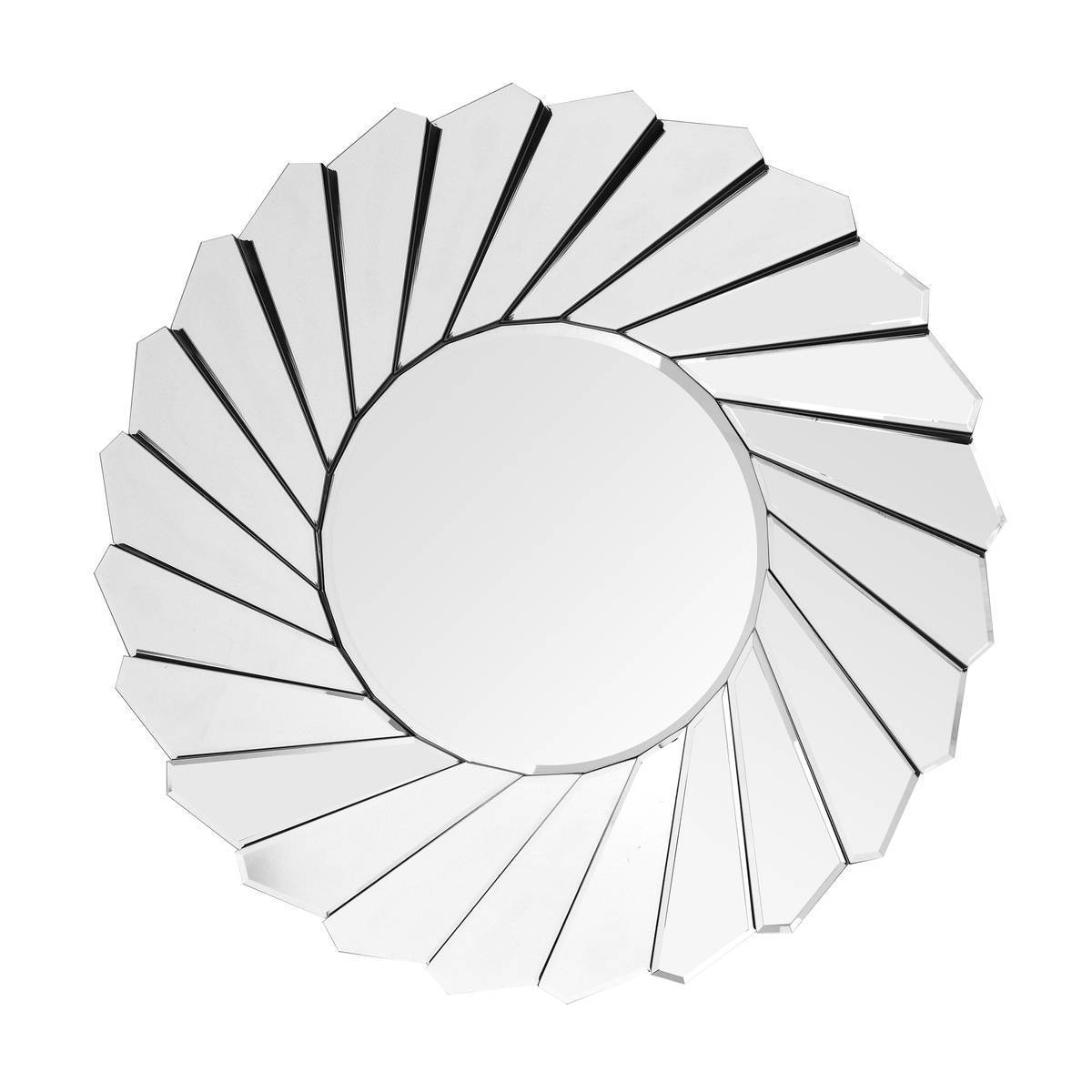 Wandspiegel ZEUS - silber - 60 cm