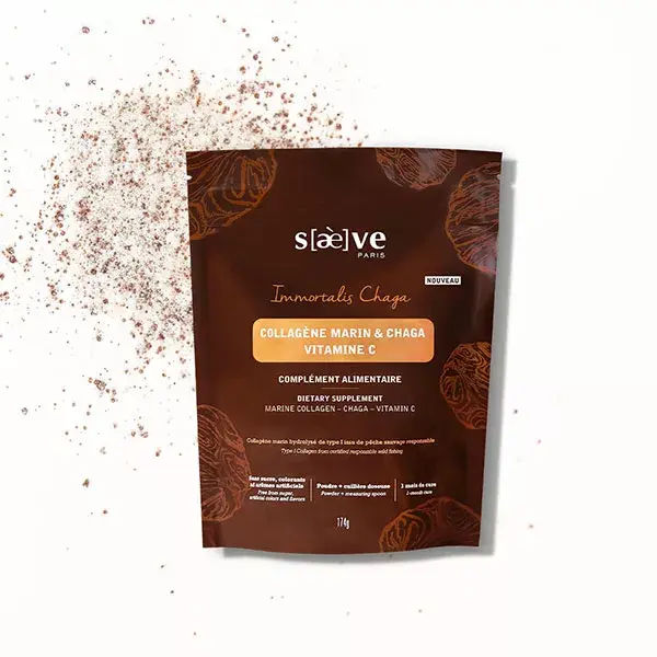 Suplemento alimentar antienvelhecimento S[aè]ve Immortalis Chaga 174g