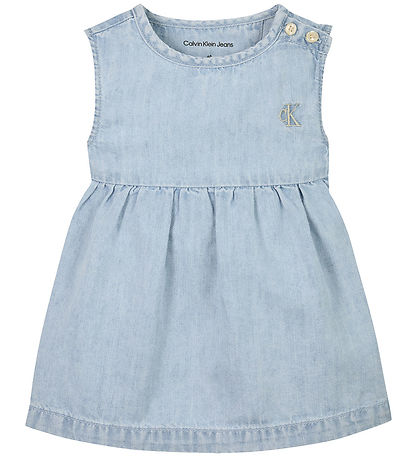 Calvin Klein Kleid - Denim - Light Serenity Blue