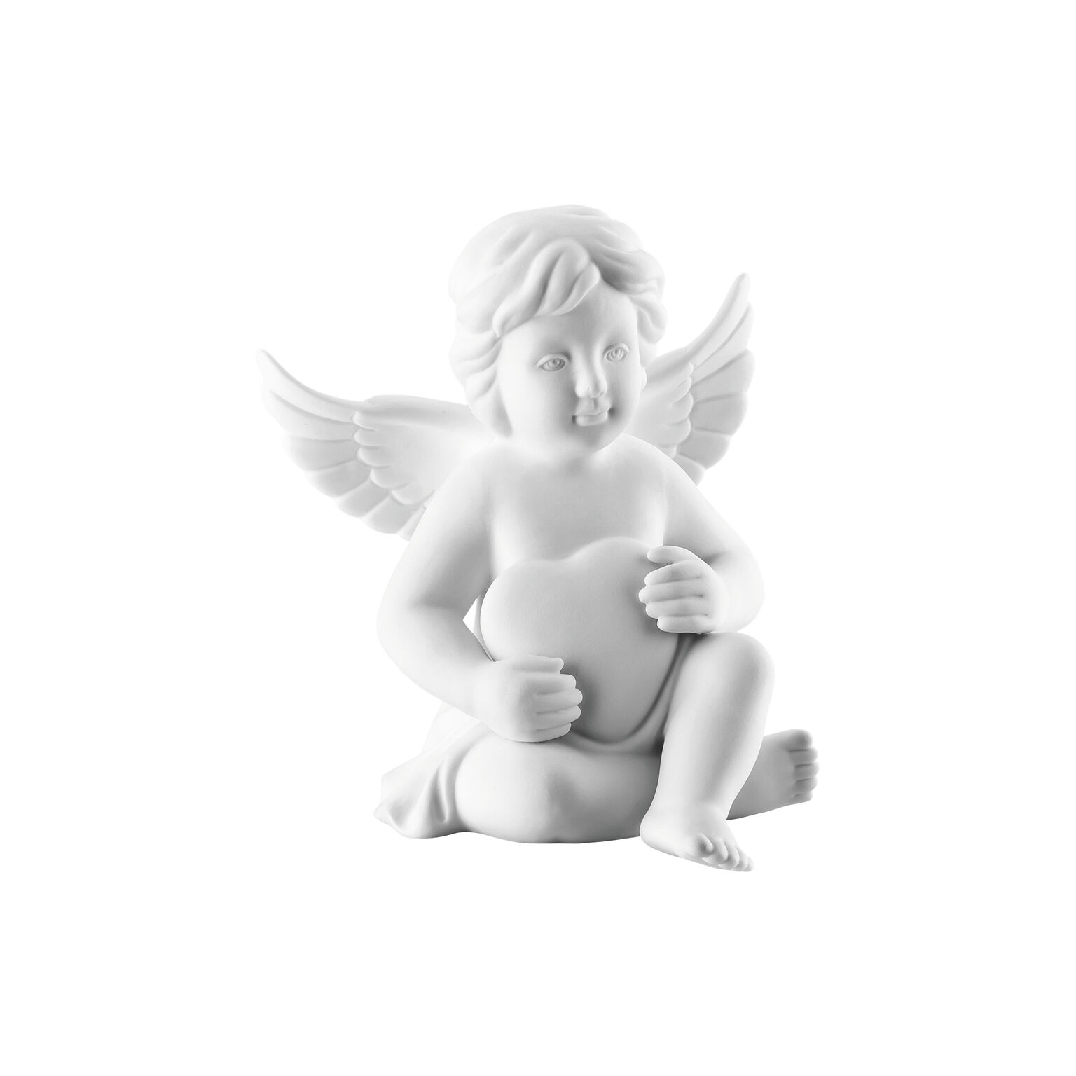 Angels Weiss matt Engel mit Herz