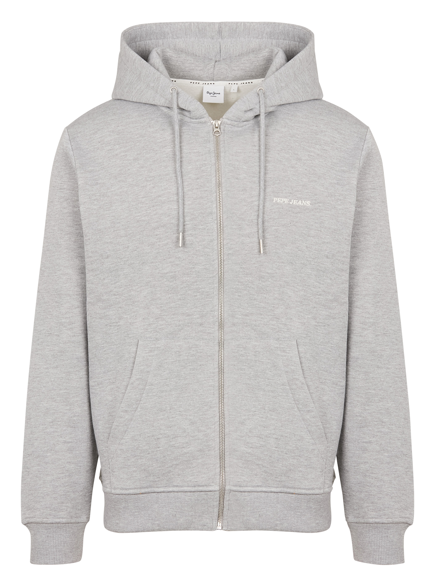 Sweat en coton mélangé | Gris