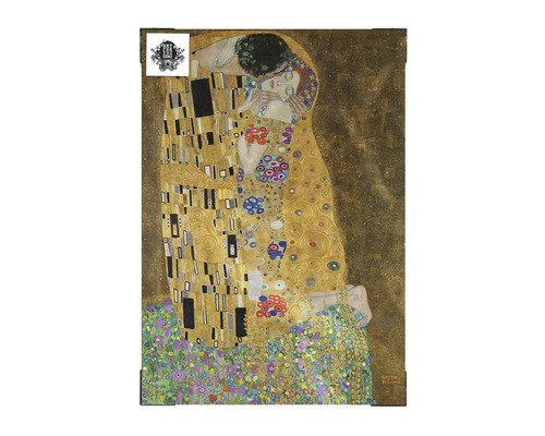 Canvas print De Kus van Gustav Klimt 70x100 cm