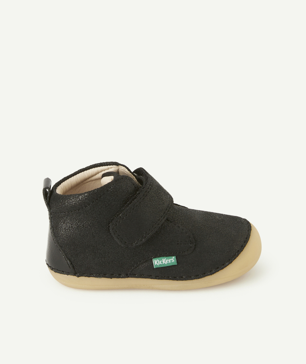 KICKERSCHAUSSURES SABIO BÉBÉ FILLE NOIR BRILLANT
