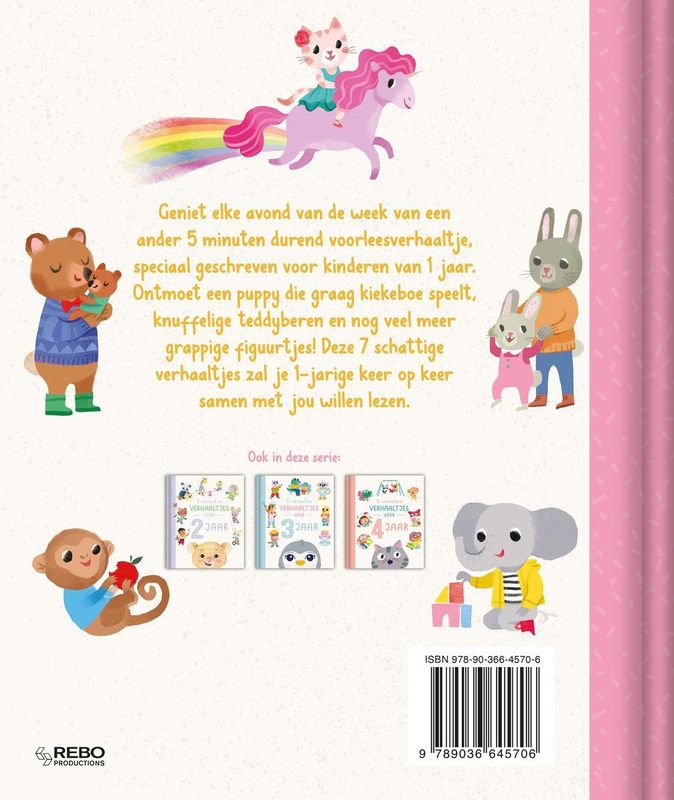 5-minutenverhaaltjes voor 1 jaar