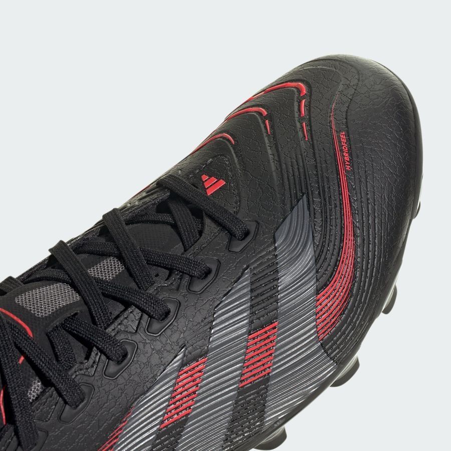 adidas Predator League MG Stealth Victory - Noir/Gris/Lucid Red