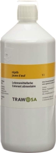 TRAWOSA Lebensmittelfarbstoff eigelb, 1 lt