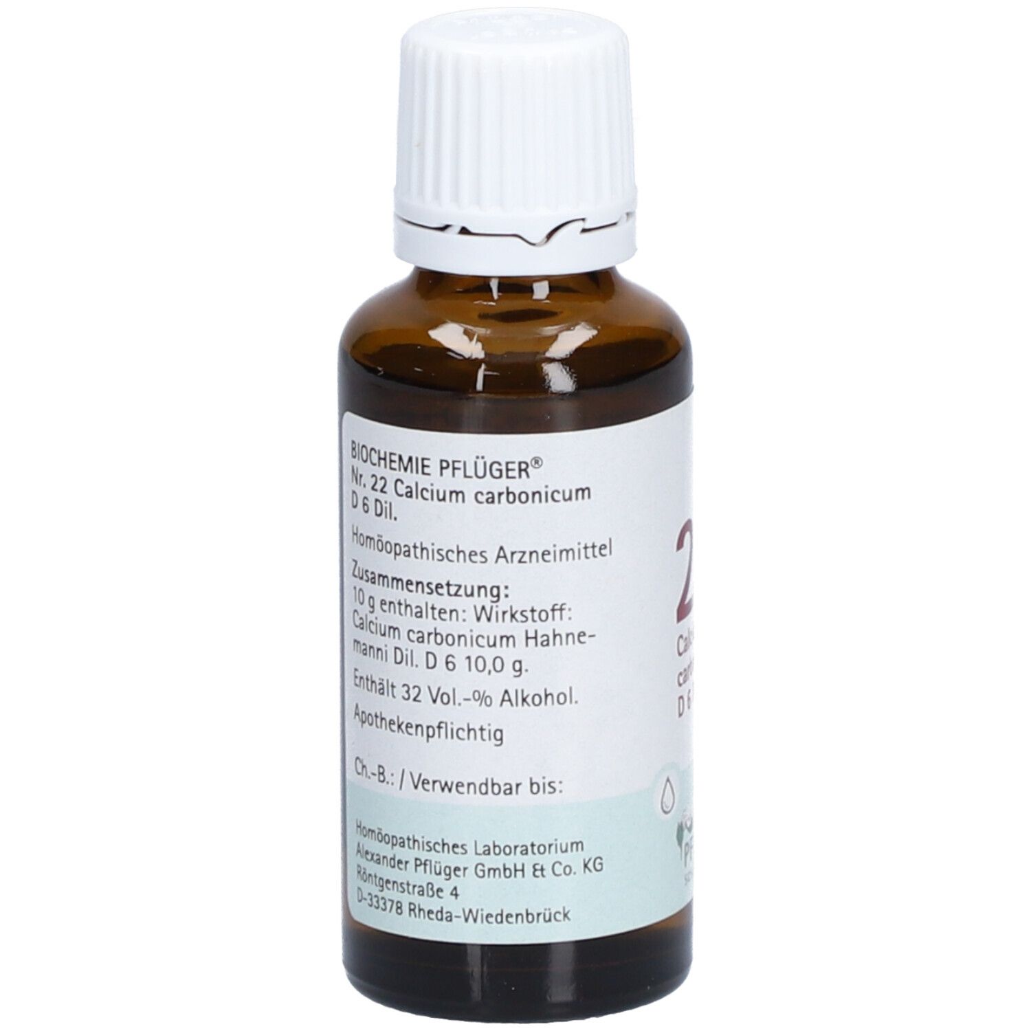 Biochemie Pflüger® 22 Calcium carbonicum D 6
