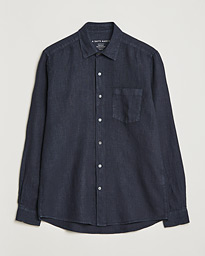 A Day's March Abu Linen Shirt White