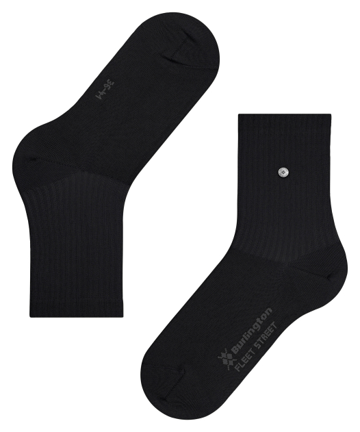 BURLINGTON Burlington Fleet Street Socken in Weiß