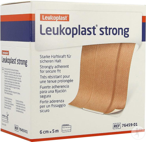 Leukoplast Strong Pansement Adhésif Pour Une Tenue Prolongée 6cm x 5m Pièce 1