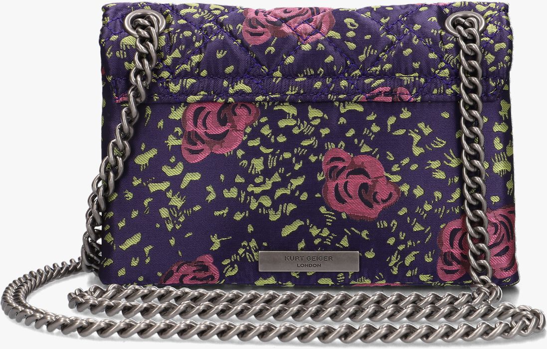 KURT GEIGER LONDON paarse kurt geiger london schoudertas crystal mini kensington