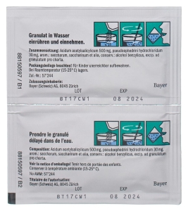 ASPIRIN Complex Granulat Beutel, 10 Stück