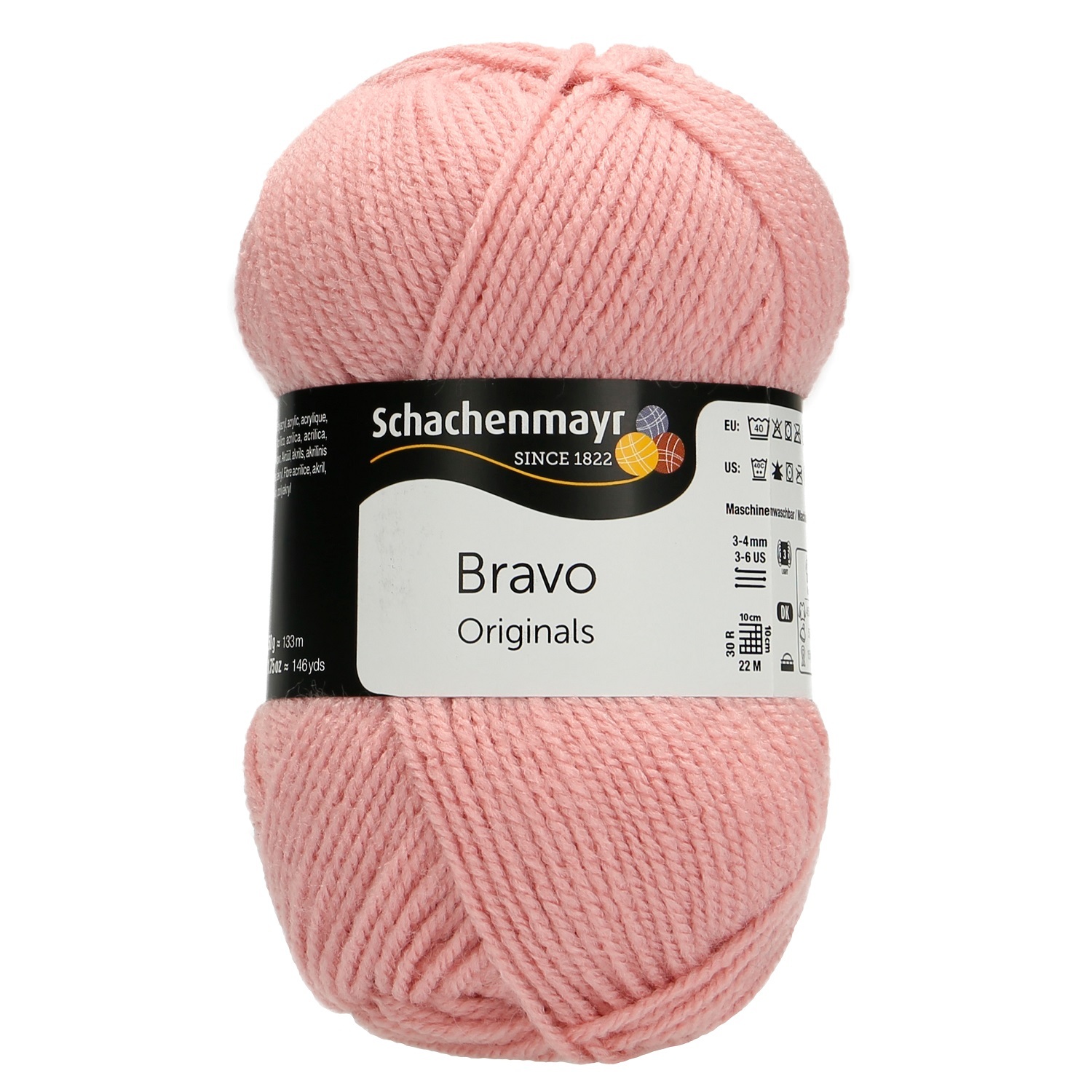Handstrickgarn BRAVO - altrosa - 50g