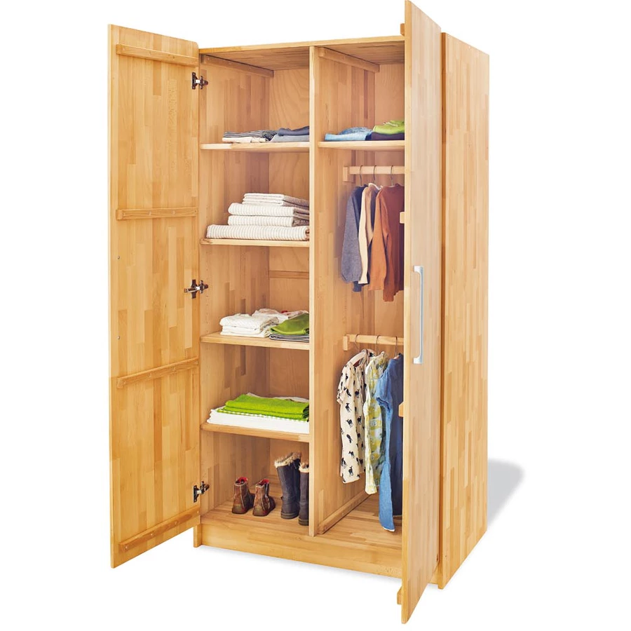 Pinolino Kinderzimmer Natura extrabreit 2-türig