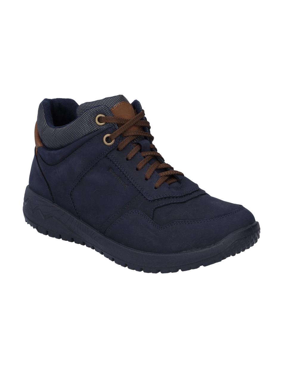 Halbschuh Briancon 01, blau-kombi