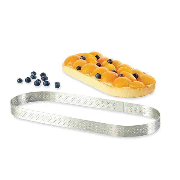 Cercle perforé oblong 30 x 11 cm De Buyer