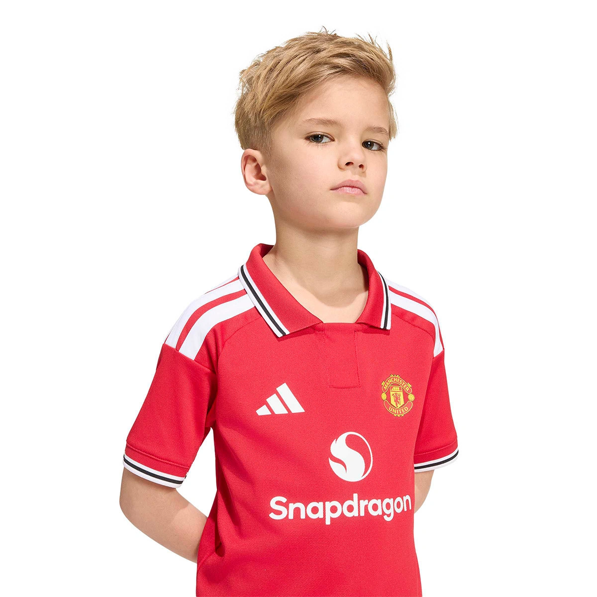 Conjunto adidas Manchester United Primeiro equipamento 2026-2027 Criança