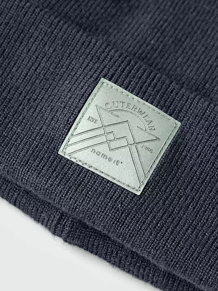 NAME IT Jungen Mütze - Haube NKNMOSO dunkelblau