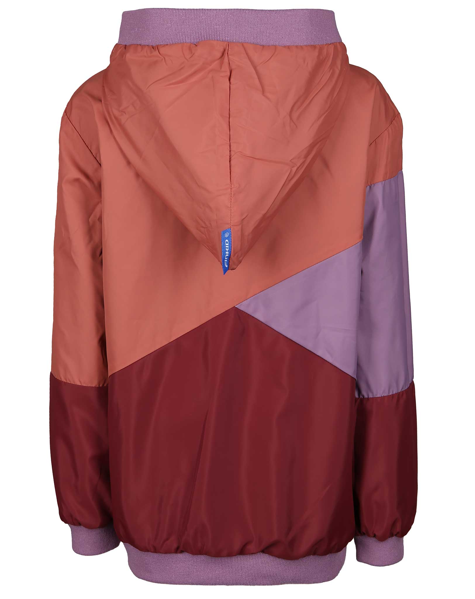 Wende-Regenjacke MUUTUVA in cranberry/valerian