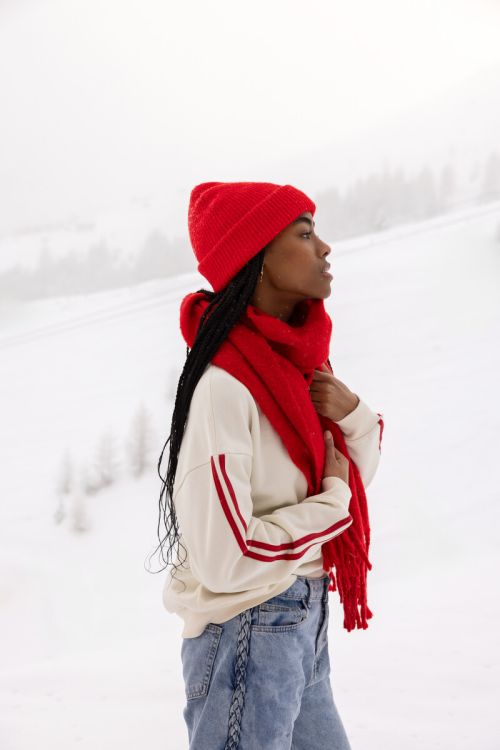 Witte sweater 
