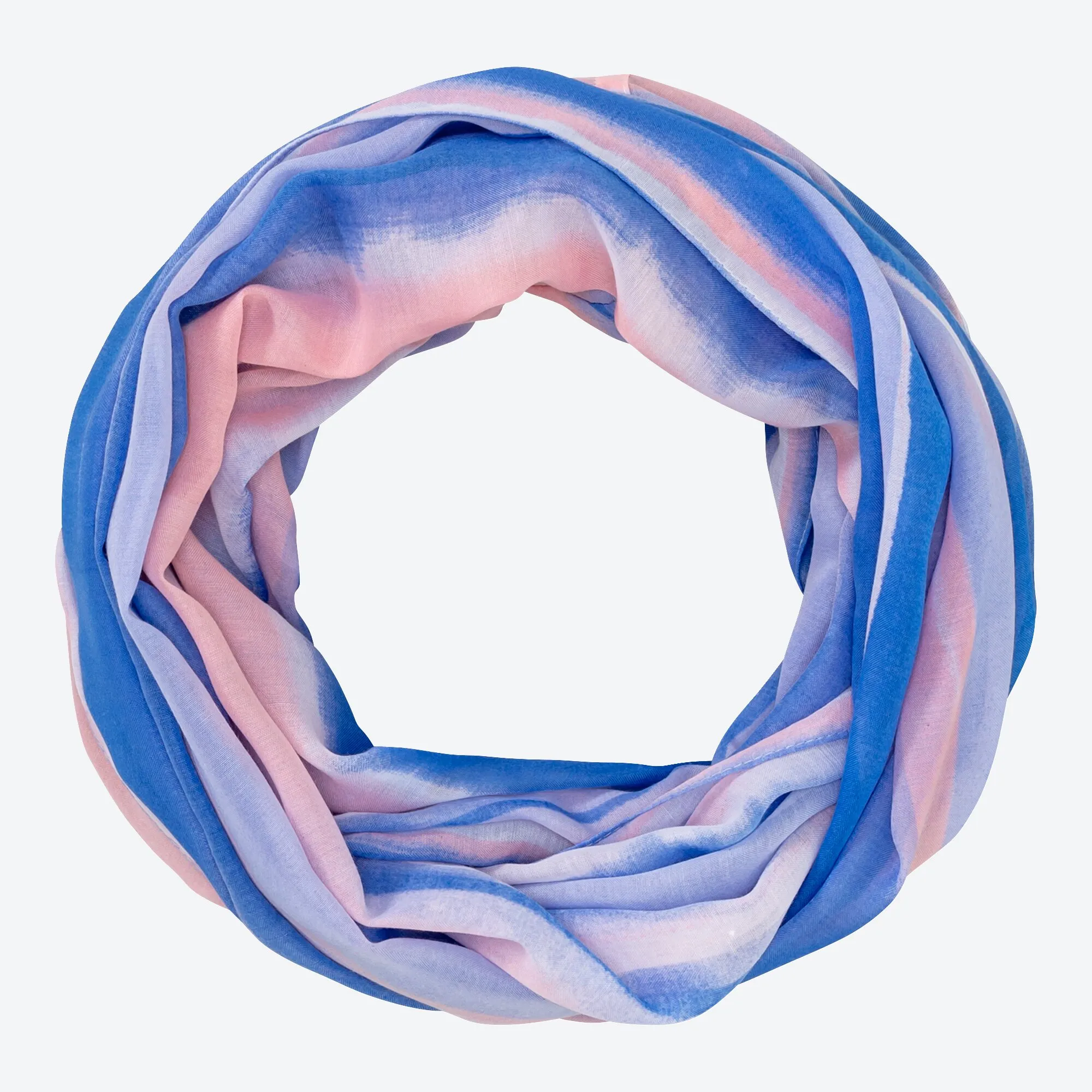 Damen-Loop-Schal mit schickem Muster