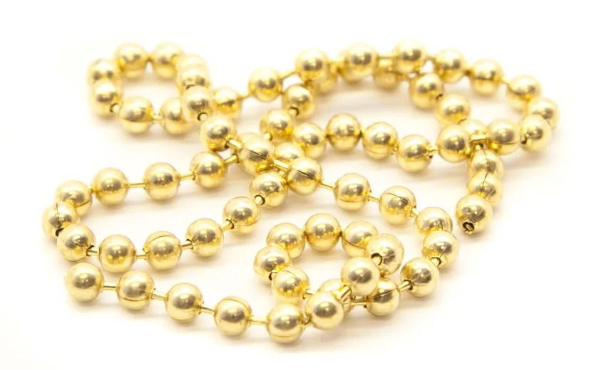 Veniard Bead Chain Eyes - Gold