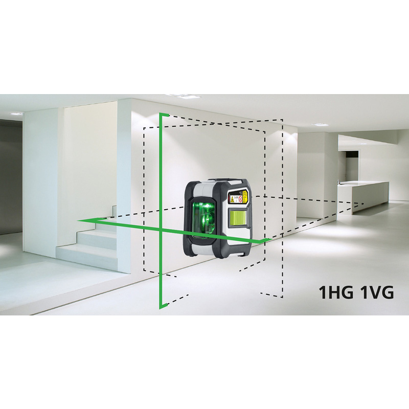 Laserliner CompactCross-Laser set Groen