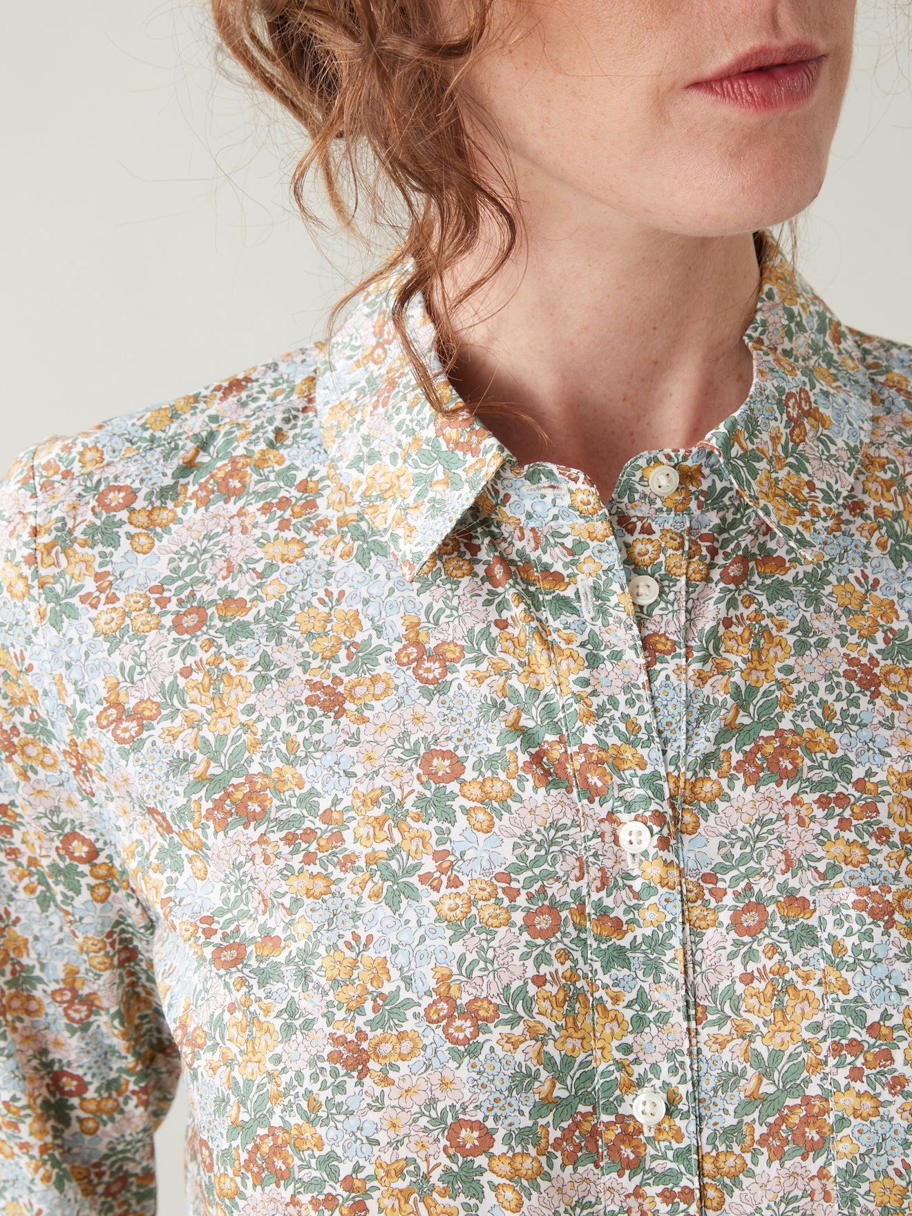 Chemise femme tissu Liberty - Limited Collection