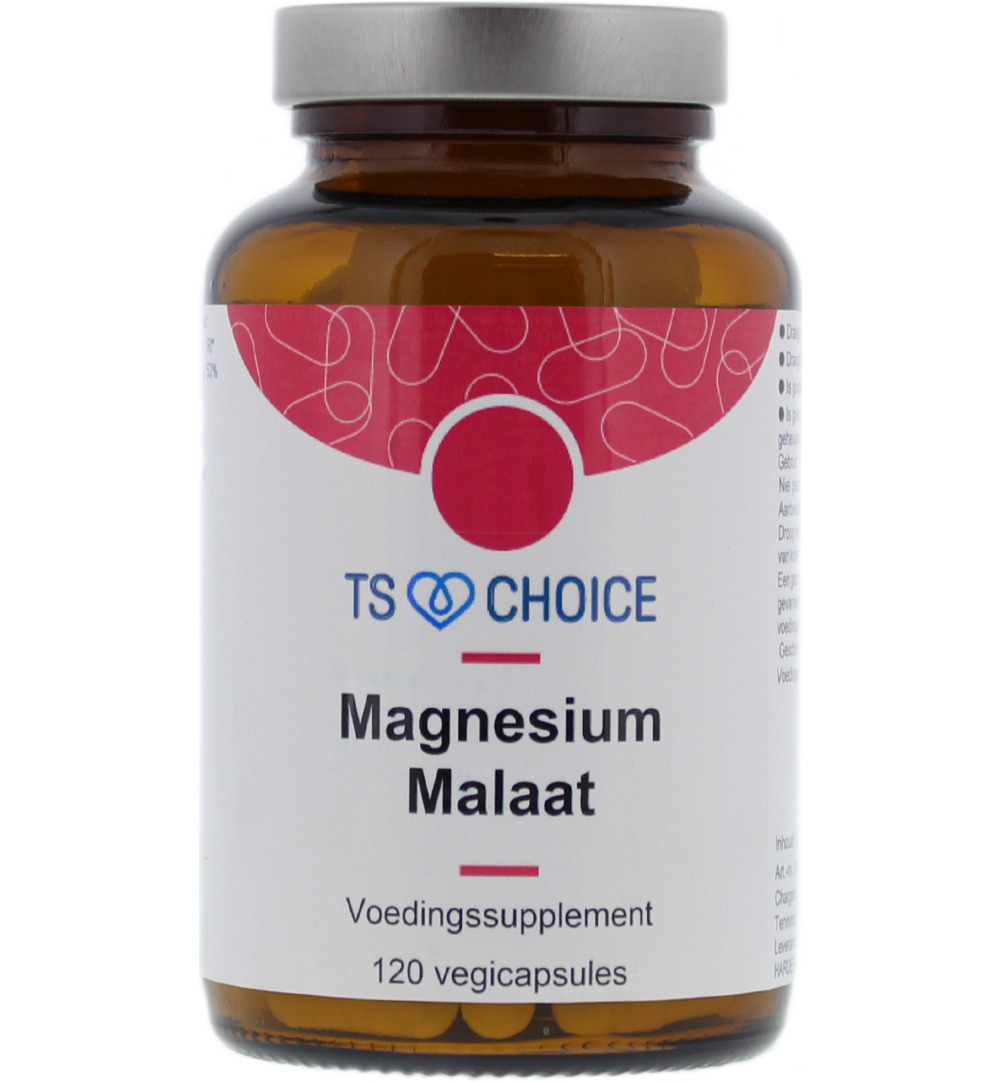 TS Choice Magnesiummalaat (120 vega capsules)