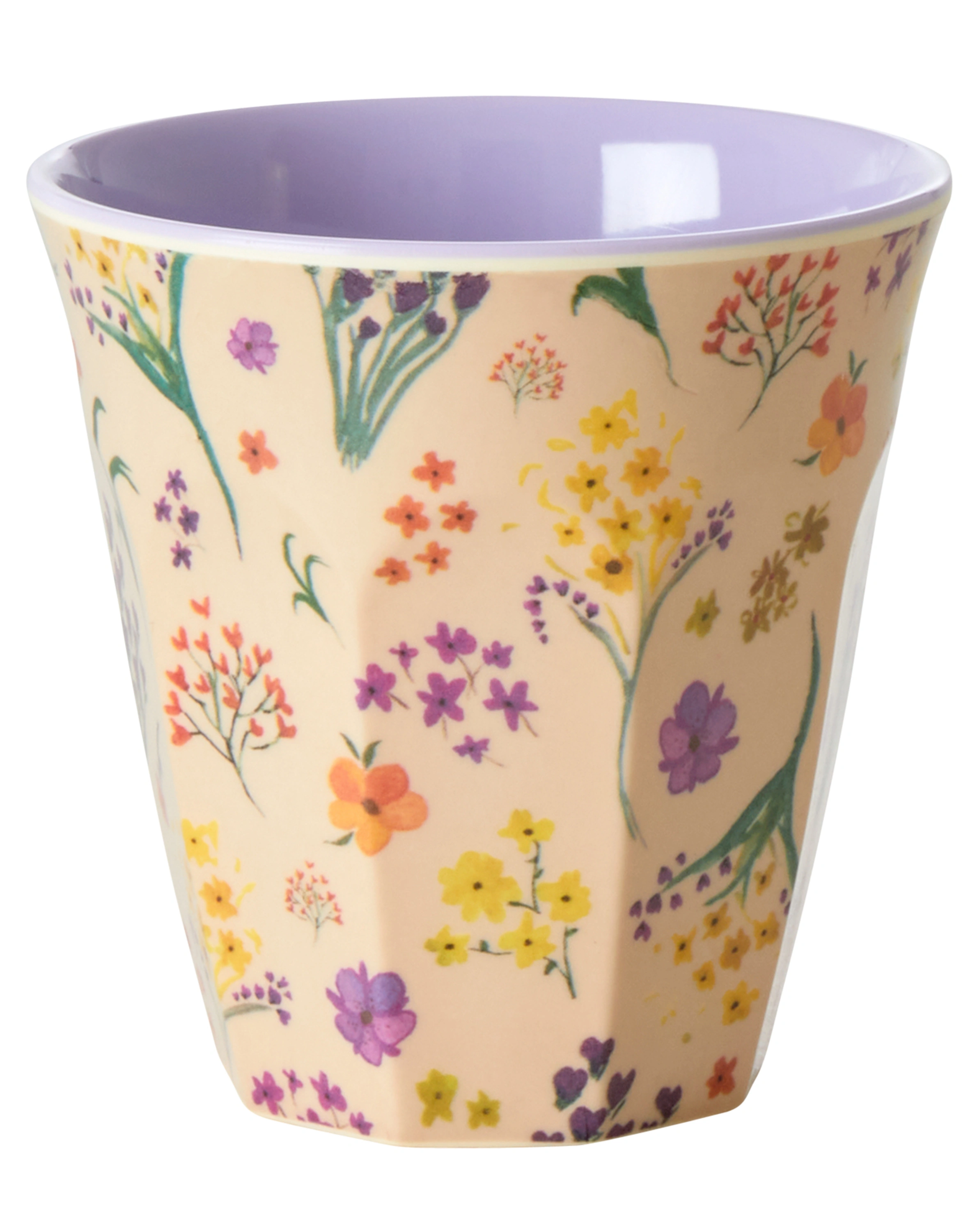 Melamin-Becher YIPPIE YIPPIE YEAH PRINT - SMALL 6er-Pack in bunt