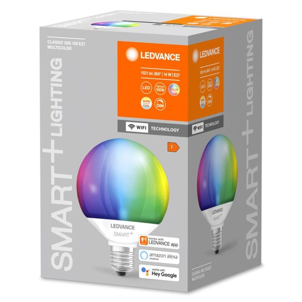 LYSPÆRE LEDVANCE SMART+ WIFI RGBW DIMBAR E27 14W