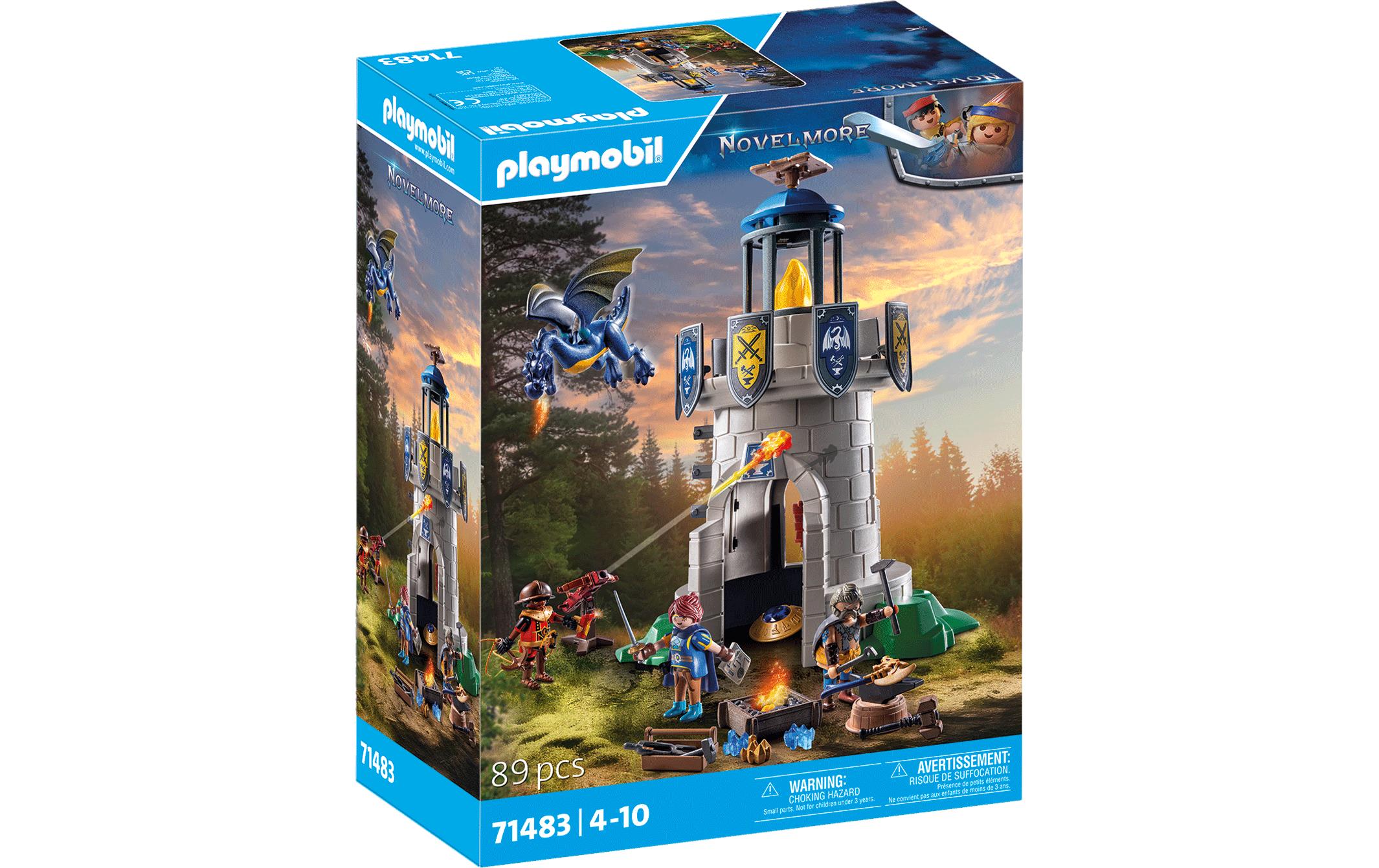 Novelmore Ritterturm mit Schmied und Drache 71483Ritter-Spielset