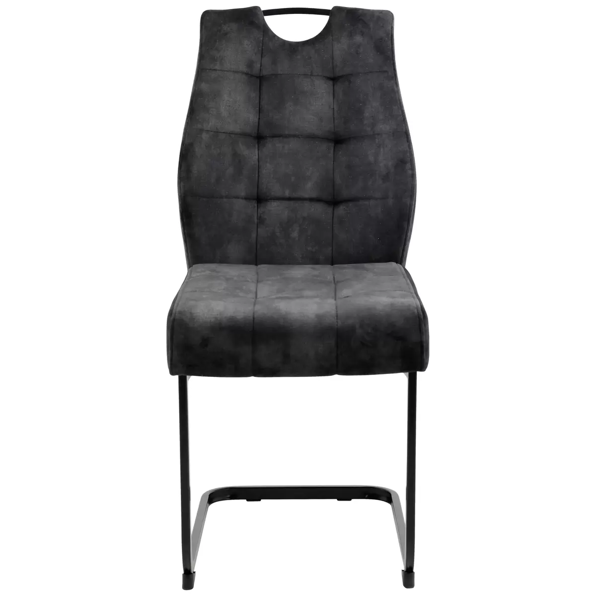 Stuhl Emilia anthrazit,schwarz