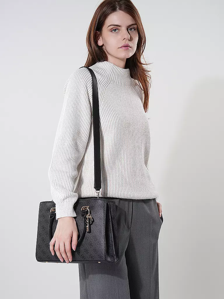GUESS Tasche - Henkeltasche NOELLE  schwarz