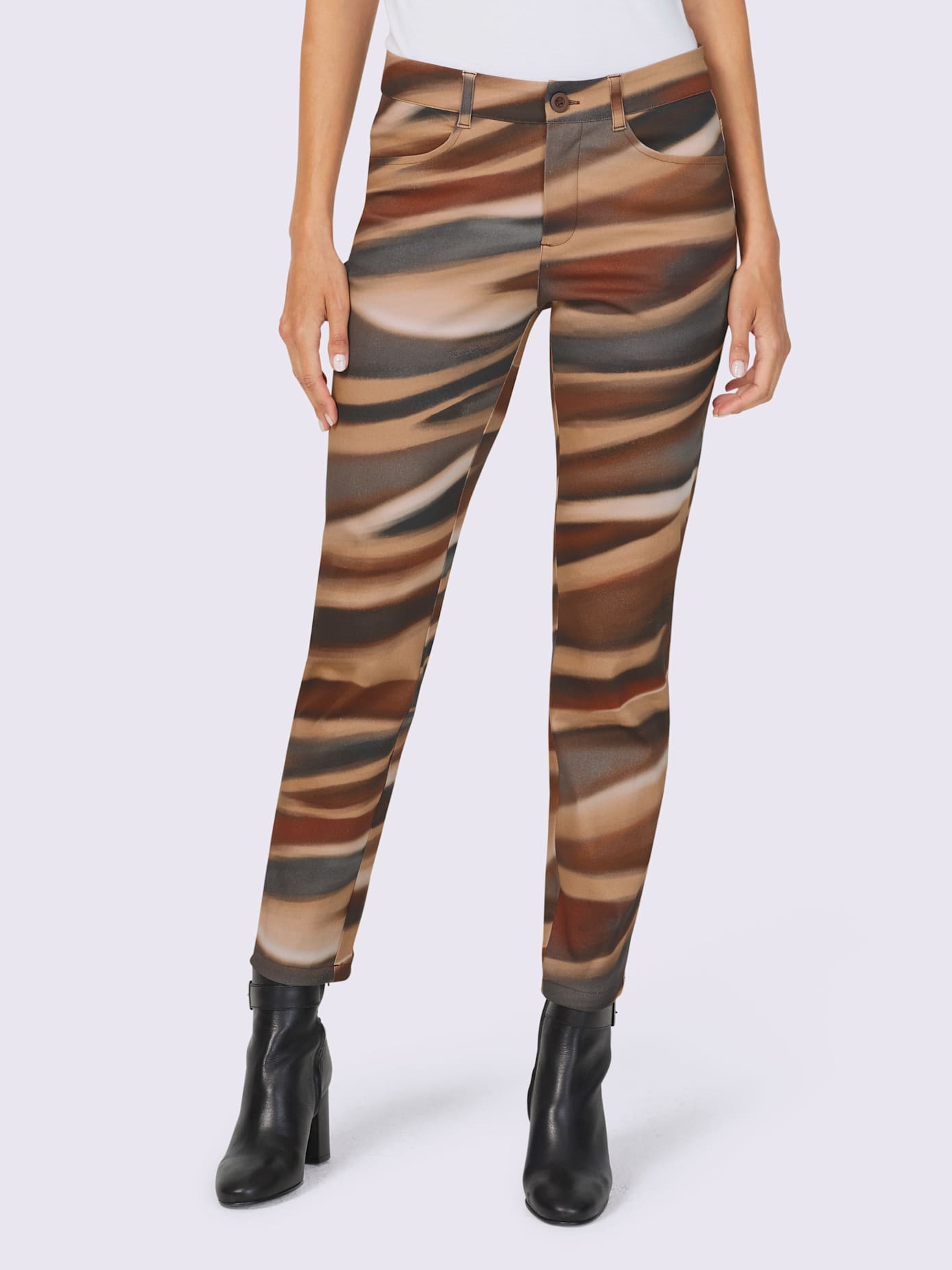 Pantalon imprimé motif imprimé exclusif