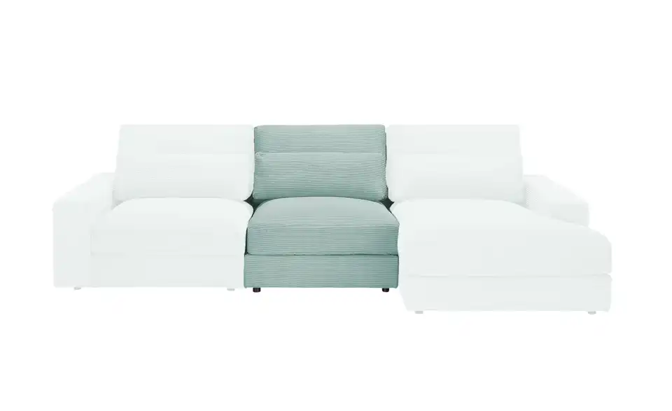 Element Branna Mintgrün Cordstoff 1-Sitzer