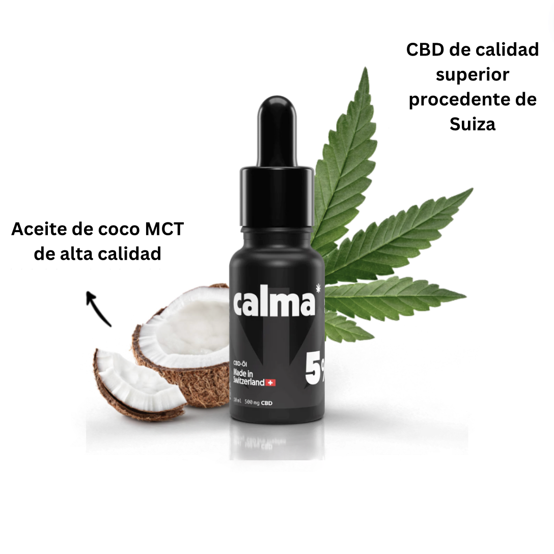 Óleo de CBD Premium CALM CBD 5%