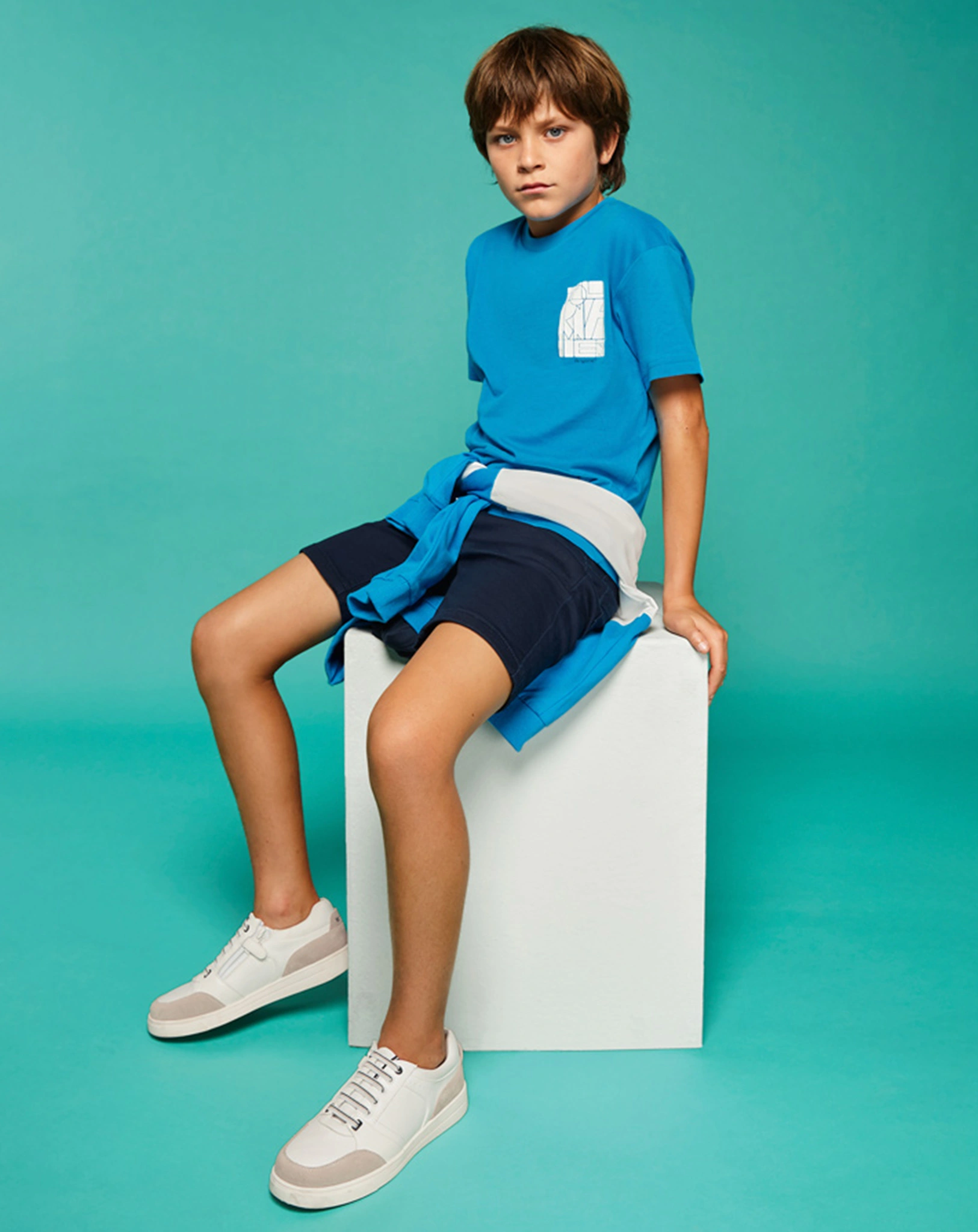 Bermuda-Shorts SOFT in marineblau