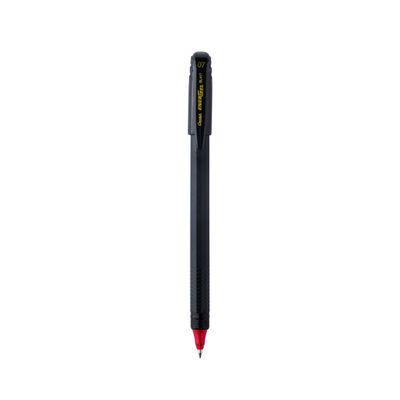 Pentel EnerGel - Roller recyclé capuchon - 0,7 mm - rouge