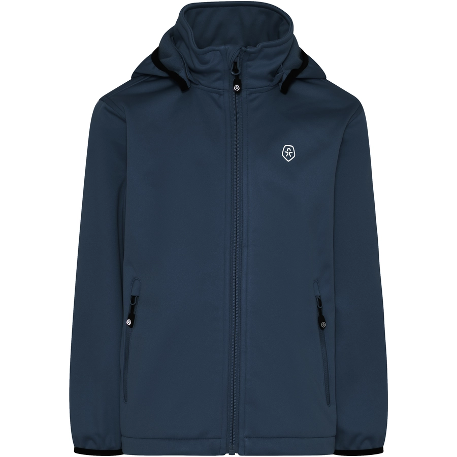 Color Kids Softshelljacke mit Fleece Total Eclipse