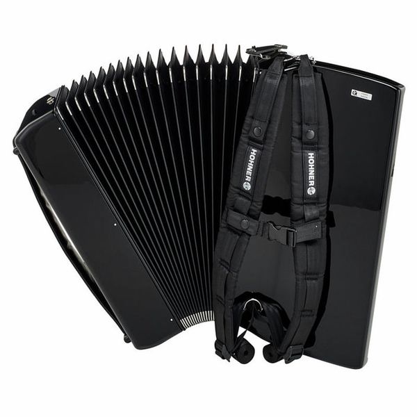 Hohner Bravo III 80 Black silent key