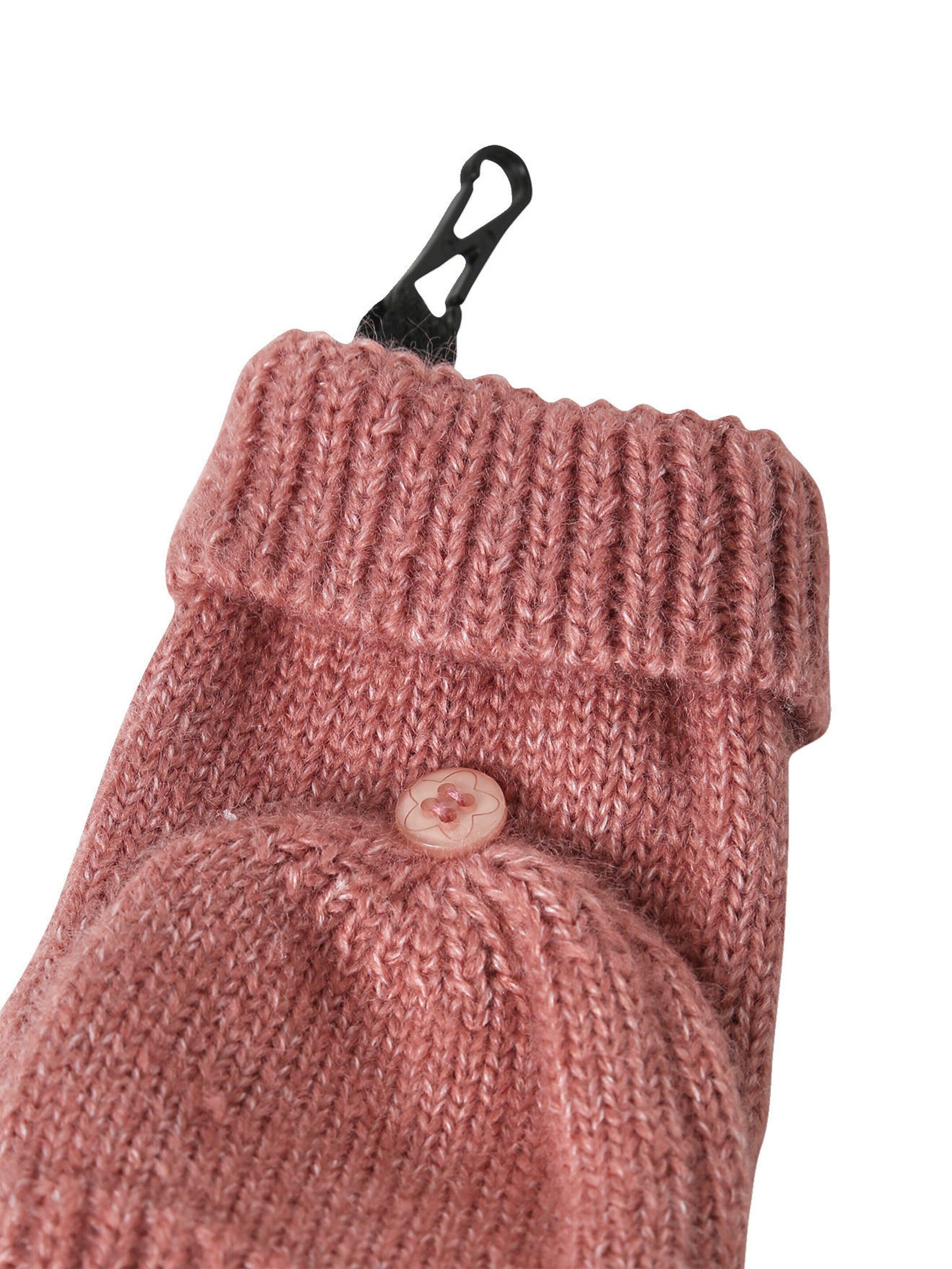 Vertbaudet Mädchen Set: Mütze, Schal & Handschuhe altrosa