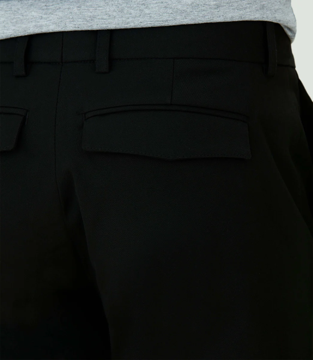 Pantalon ville slack noir 