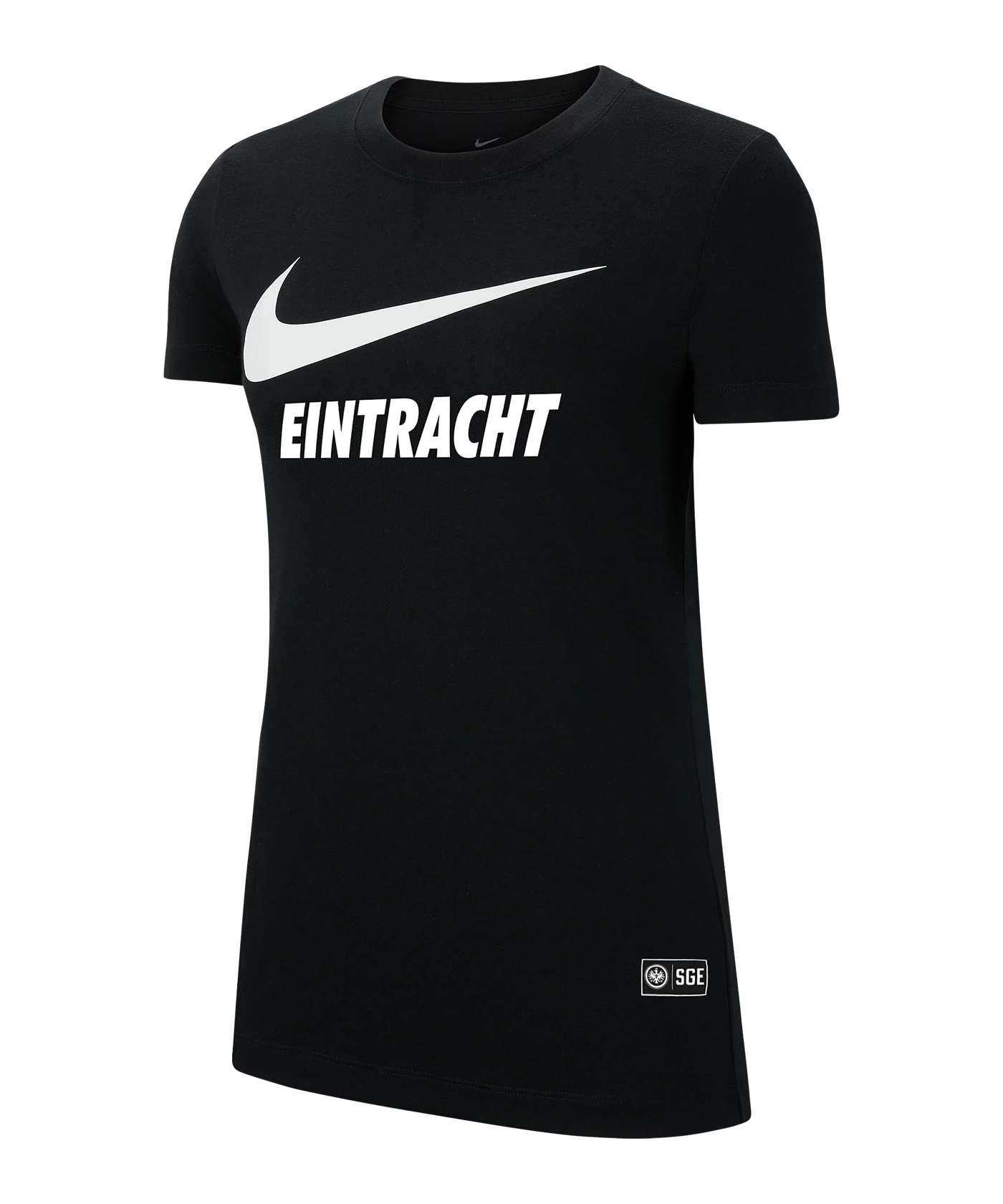 Nike Eintracht Frankfurt Swoosh T-Shirt Damen Schwarz F010